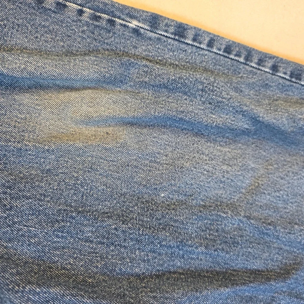 Kirkland Signature Mens Relaxed Fit Denim Jeans Blue 42x30 Vintage Look